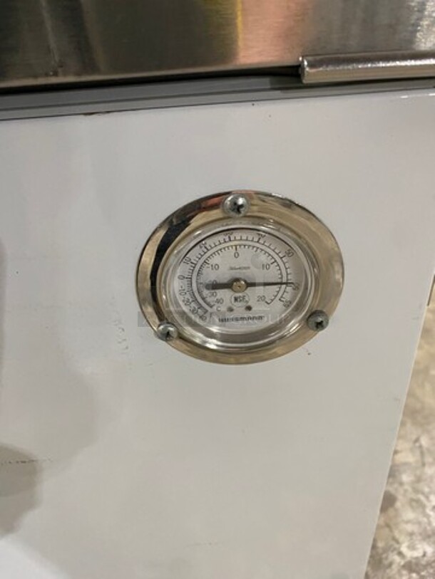 COOL! Beverage Air Dual Access Milk Cooler! Stainless Steel And White Coated Steel! On Casters! Model: ST58NW SN: 10306557 115V 60HZ 1 Phase - Image 7 of 8