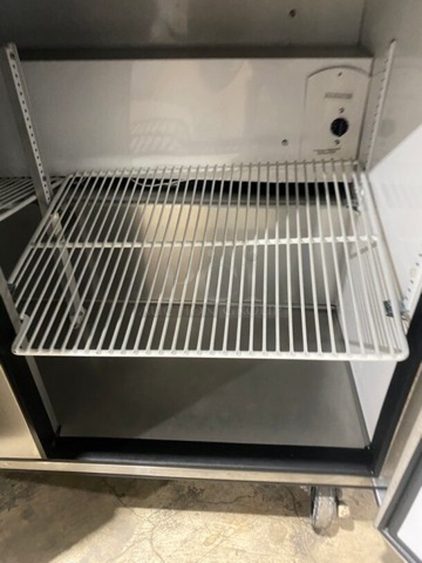 True Commercial 3 Door Refrigerated Lowboy/Worktop Cooler! With Backsplash! All Stainless Steel! On Casters! Model: TWT72 SN: 8048958 115V 60HZ 1 Phase - Image 7 of 9
