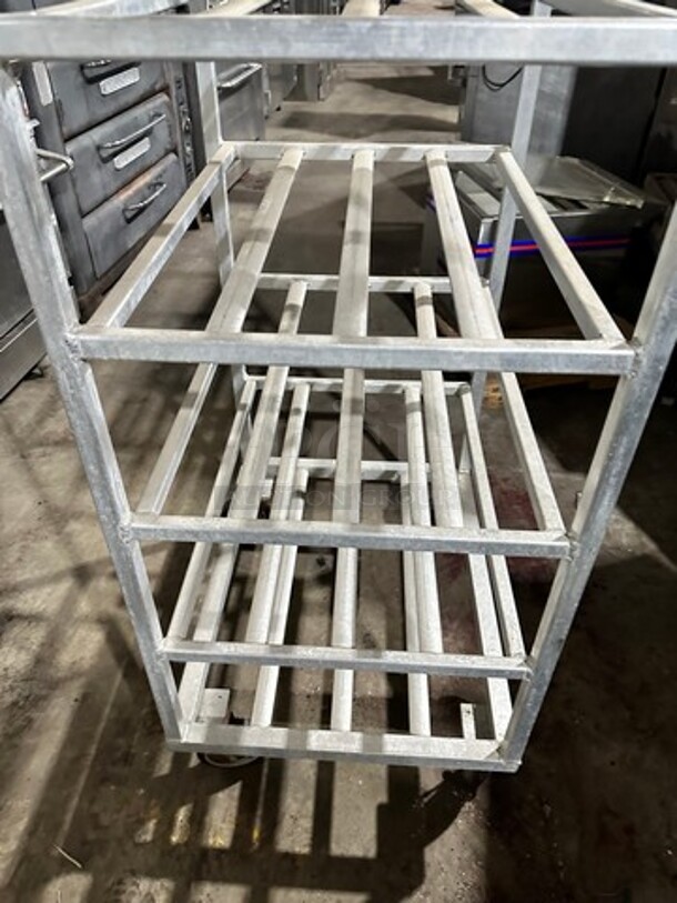 Commercial 7 Tier Mobile Shelving Unit! On Casters! - Image 4 of 6