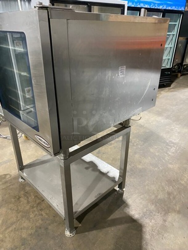 Alto Shaam Commercial Combitherm Convection Oven! All Stainless Steel! On Legs! Model: 7.14ESI SN: 1200418000 208/240V 60HZ 3 Phase - Image 2 of 11