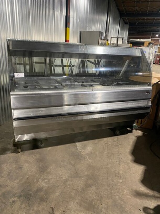 Henny Penny Commercial Countertop Electric Powered Heated Food Display Case Merchandiser! With Rear Access Sliding Doors! Stainless Steel Body! Model: HMR106 SN: HA0610047 120/208V 60HZ 1 Phase - Image 1 of 10