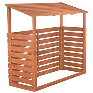 NEW! IN THE BOX! Leisure season Wooden Firewood Storage Shed! Model: FS6828