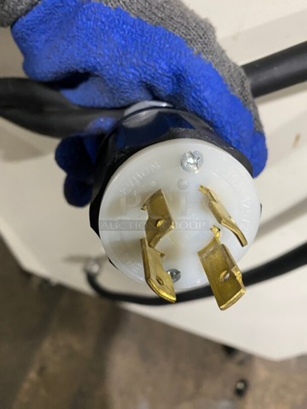 AMAZING! LATE MODEL! 2019 Excalibur Commercial Floor Style Bagel Divider/ Former! Stainless Steel! On Casters! WORKING WHEN REMOVED! Model: EXF300S SN: 190819Z 208/220V 60HZ 3 Phase - Image 12 of 12