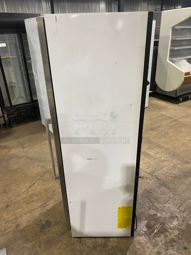 Summit Commercial Single Door Reach In Cooler Merchandiser! With View Through Door! Poly Racks! Model: SCR1400WLH SN:365023195200052 115V  - Image 4 of 8