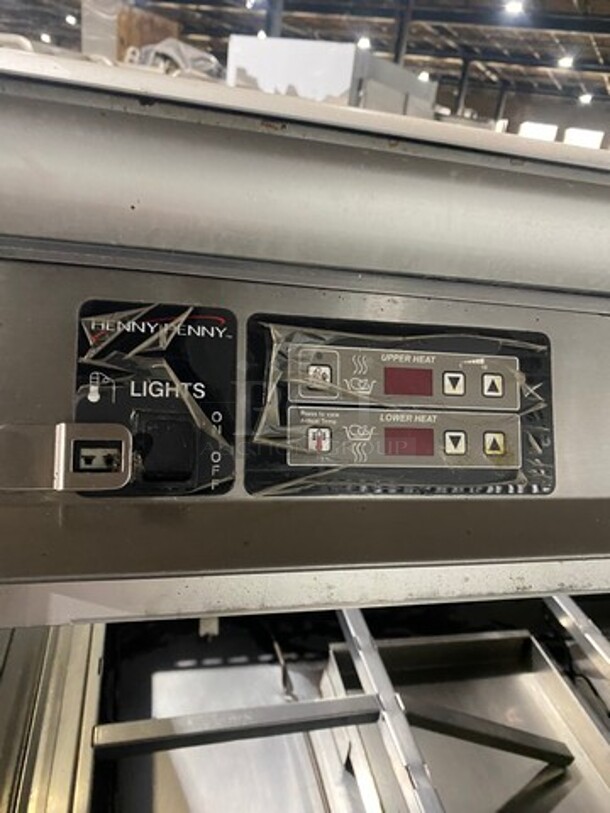 Henny Penny Commercial Countertop Electric Powered Heated Food Display Case Merchandiser! With Rear Access Sliding Doors! Stainless Steel Body! Model: HMR106 SN: HA0610047 120/208V 60HZ 1 Phase - Image 7 of 10