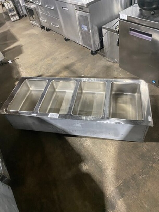 Duke Commercial Electric Powered 4 Well Steam Table! All Stainless Steel! Model: ADI4EM SN: 11092789 208V 60HZ 3 Phase - Image 1 of 7