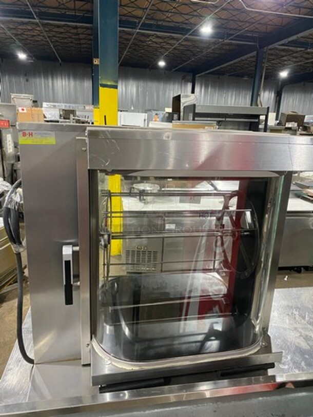 Savory Commercial Countertop Electric Powered Rotisserie Oven! All Stainless Steel Body! - Image 4 of 8