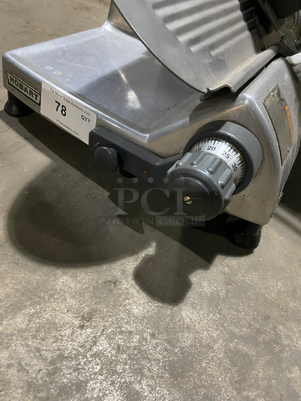 Hobart Commercial Countertop Deli/ Meat Slicer! All Stainless Steel! Model: 2612 SN: 561314920 120V 60HZ 1 Phase - Image 7 of 9