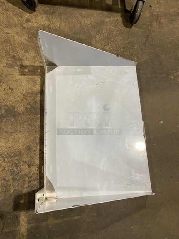 NEW! Advance Tabco Commercial Solid Stainless Steel Wall Mount Shelf! Model: MS1824 - Image 5 of 5