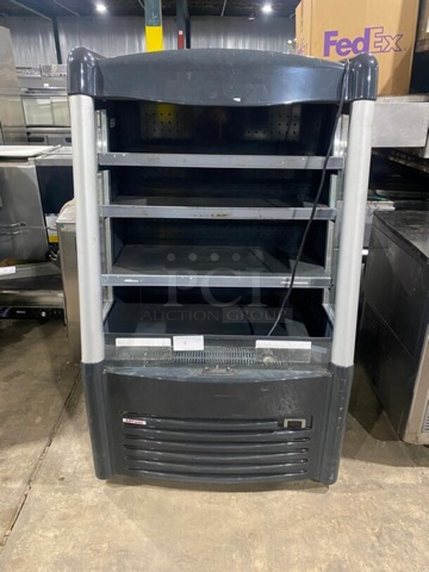 Great! AHT Commercial Refrigerated Open Grab-N-Go Display Case! With Front Cover! Working When Removed!  Model: ACWLED SN: 20125900000701 120V 60HZ 1 Phase