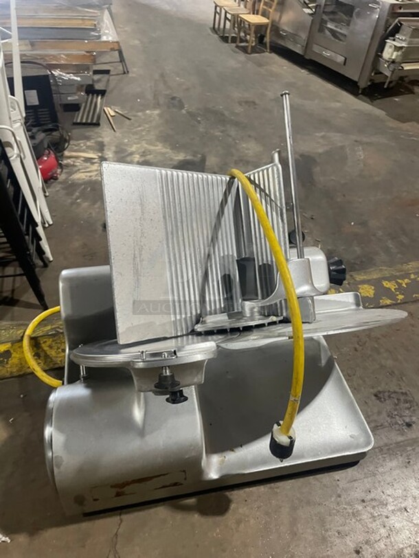 Hobart Commercial Countertop Heavy Duty Meat Slicer! All Stainless Steel! Model 8064 Serial 1322705! 230V 1Phase! - Image 4 of 8