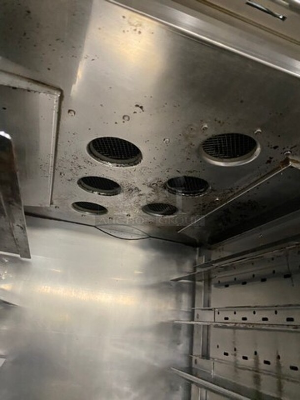 Cres Cor Commercial Electric Powered Split Door Roast-N-Hold Oven! All Stainless Steel! On Casters! Model: RO151FUA12DE4803Z SN: JBIJ0005151623 480V 60HZ 3 Phase - Image 5 of 9