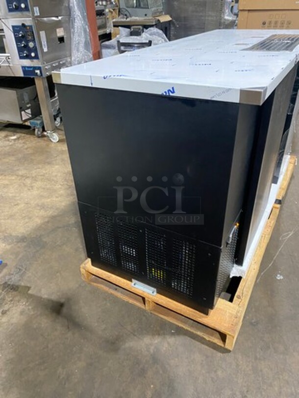 SCRATCH-N-DENT! Micro Matic Commercial Refrigerated Dual Tower Kegerator! With 2 Door Storage Space Underneath! NO TOWERS! Model: MDD68 SN: 15071401M 115V 60HZ 1 Phase - Image 4 of 12