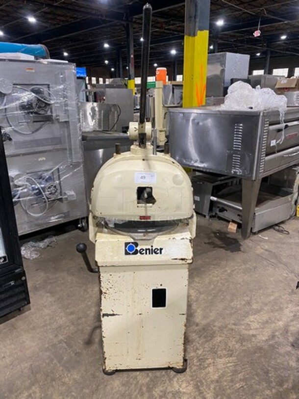 Benier Commercial Metal Floor Style Depositor/Dough Divider Rounder! 