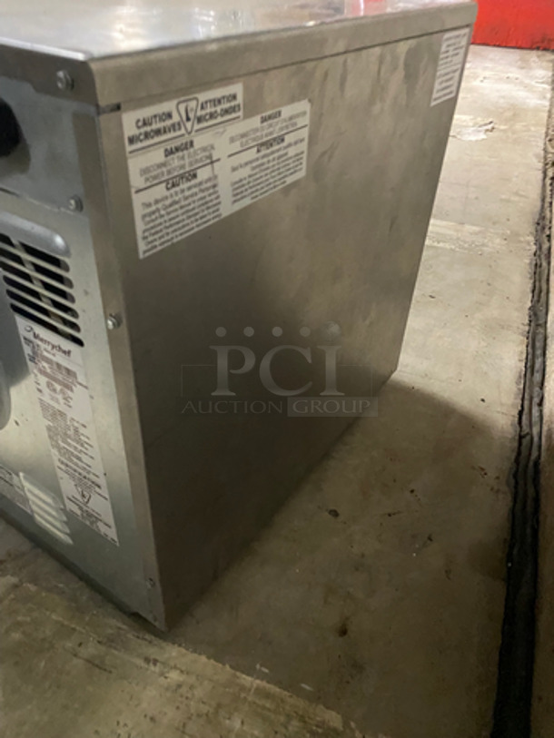 Merrychef Commercial Countertop Rapid Cook Oven! With Digital Touch Controls! All Stainless Steel! Model: EIKONE4 SN: 1502213090403 208/240V - Image 4 of 8