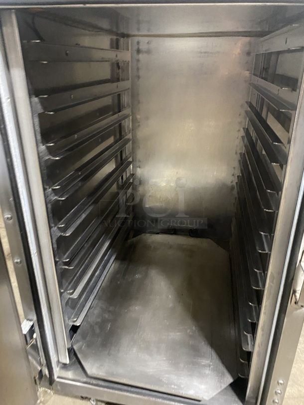 FWE Undercounter Insulated Mobile Heated Cabinet w/ (8) Pan Capacity! Model HLC-8-CHP Serial 123289801 120v - Image 6 of 8