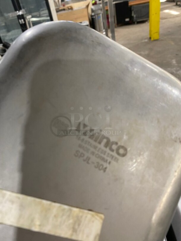 Winco Commercial 1/3 Drop In Pan! All Stainless Steel! Model SPJL304! 4 X Your Bid! - Image 5 of 5