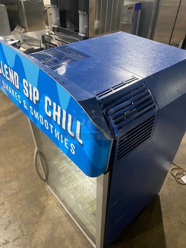 Minus Forty Commercial Single Door Freezer Merchandiser! With View Through Door! On Legs! Model: 11CSGFX1FR SN: 140336 115V 60HZ 1 Phase - Image 7 of 8