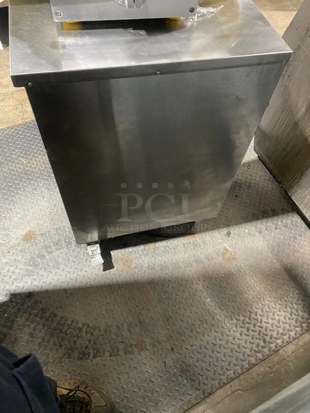 LATE MODEL! 2019 Cool Tech Commercial 2 Door Bar Back Cooler! With View Through Doors! All Stainless Steel! On Casters! Model: CMPH48GL SN: 025819 120V! Working When Removed! - Image 3 of 9