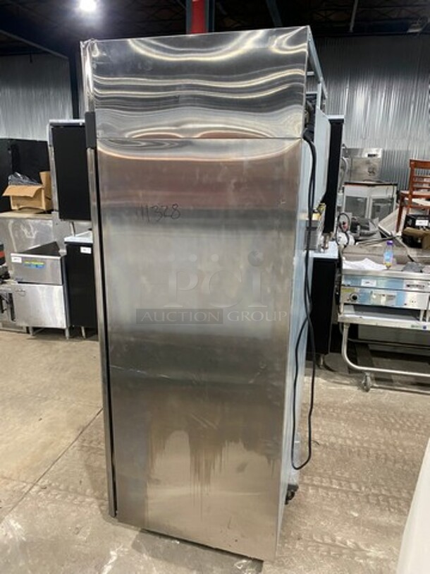 Turbo Air Commercial 2 Door Reach In Freezer! With Poly Coated Racks! Solid Stainless Steel! Model: M3F472 SN: K9F41A4002 115V - Image 2 of 11