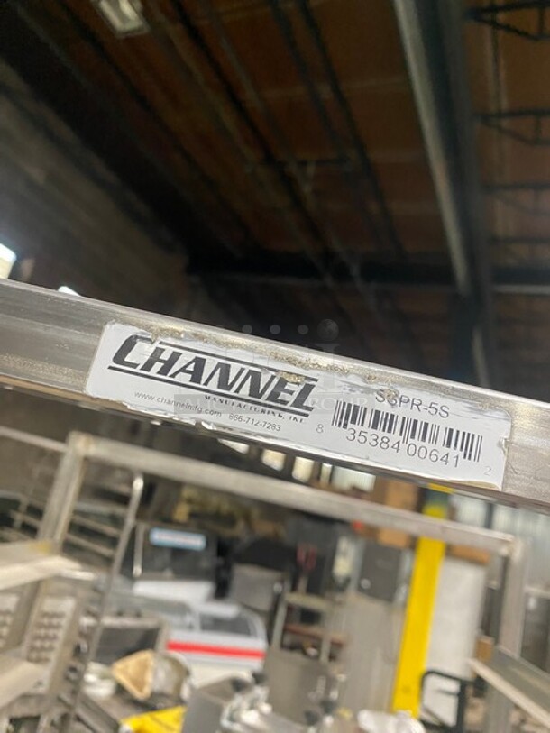Channel Metal Commercial Pan Transport Rack! - Image 4 of 4