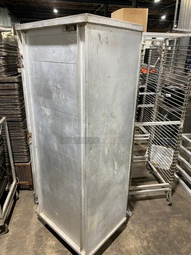 Commercial Single Door Enclosed Pan Rack! Solid Stainless Steel! On Casters! - Image 3 of 7