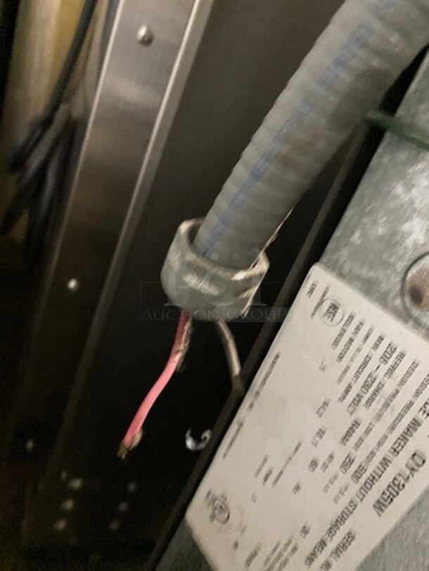 Manitowoc Commercial Ice Maker Machine Head! All Stainless Steel! Model: QY1305W SN: 990867299 208/230V 1 Phase - Image 5 of 5