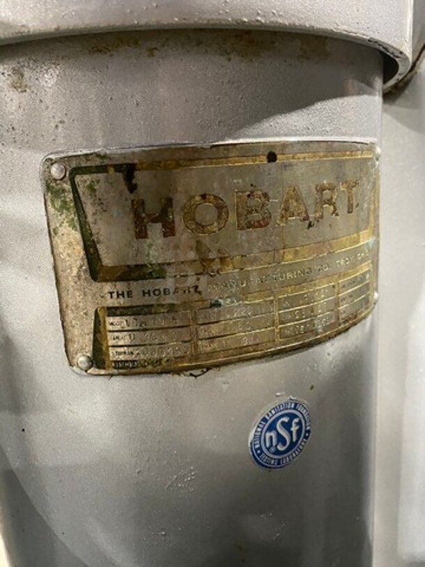 WOW! Hobart Commercial Heavy Duty VCM Vertical Cutter/Mixer/Mincer! All Stainless Steel! Model: VCM40E SN: U1841 220V 60HZ 3 Phase - Image 8 of 9