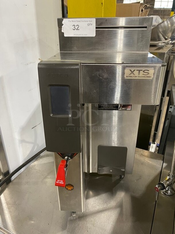 Fetco Commercial Countertop Coffee Brewing Machine! With Hot Water Line! Stainless Steel Body! On Small Legs! Model: CBS2131XTS SN: 21317301163325 120/208/240V 1PH - Image 1 of 9