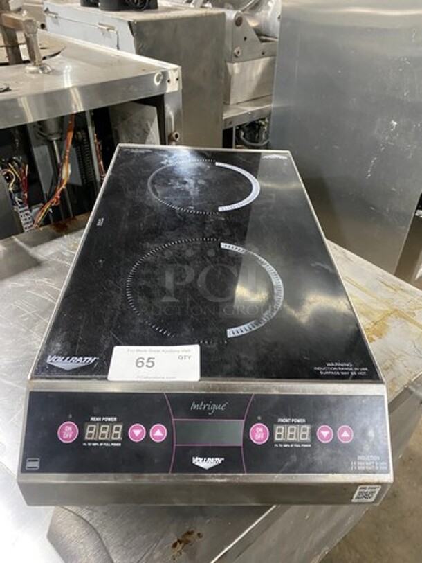 Vollrath Commercial Countertop Electric Powered 2 Burner Induction Range! Model: 69507 SN: K06701284431001 208/240V - Image 1 of 9