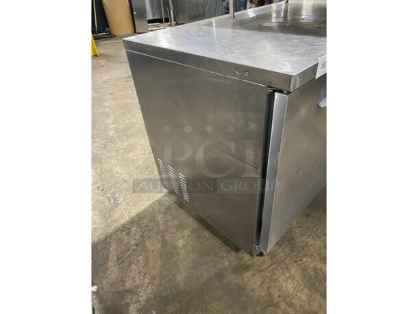 IKON Stainless Steel Commercial 3 Door Undercounter Freezer! On Commercial Casters! MODEL: KUC72F SN: KUC72F 9024462 115V 1 PH! Electric Powered! On Casters! - Image 2 of 8
