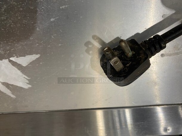Victory Upright One Solid Door Stainless Steel Reach In Freezer! Model VF1 Serial H0634121! 115V 1 Phase! On Casters!  - Image 9 of 10