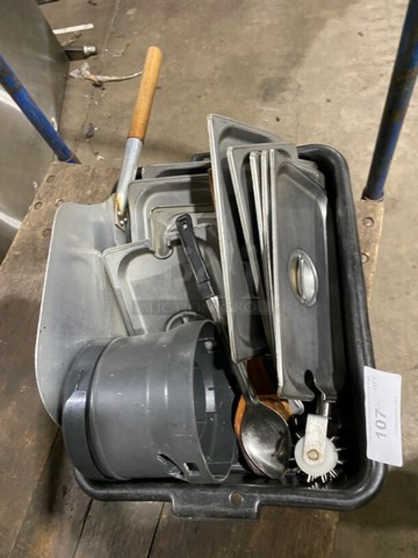 ALL ONE MONEY! MISCELLANEOUS! Includes Food Pan Lids, Piza Paddle And More! - Image 2 of 4