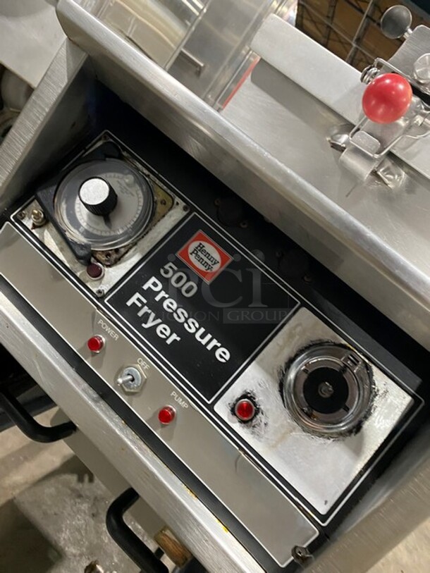 Henny Penny Commercial Electric Powered Pressure Fryer! All Stainless Steel! On Casters! Model: 500 - Image 8 of 11
