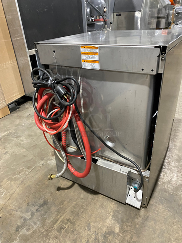 Hobart New Body Style Under The Counter Dishwasher! With Pegged Dish Crate! All Stainless Steel! Model: LXEC SN: 231170305 120V 60HZ 1 Phase - Image 3 of 9