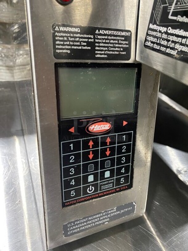 Hatco Commercial Countertop Conveyor Toaster! All Stainless Steel! Model: ITQ17502C SN: 6079551506 208V 60HZ 1 Phase - Image 7 of 8