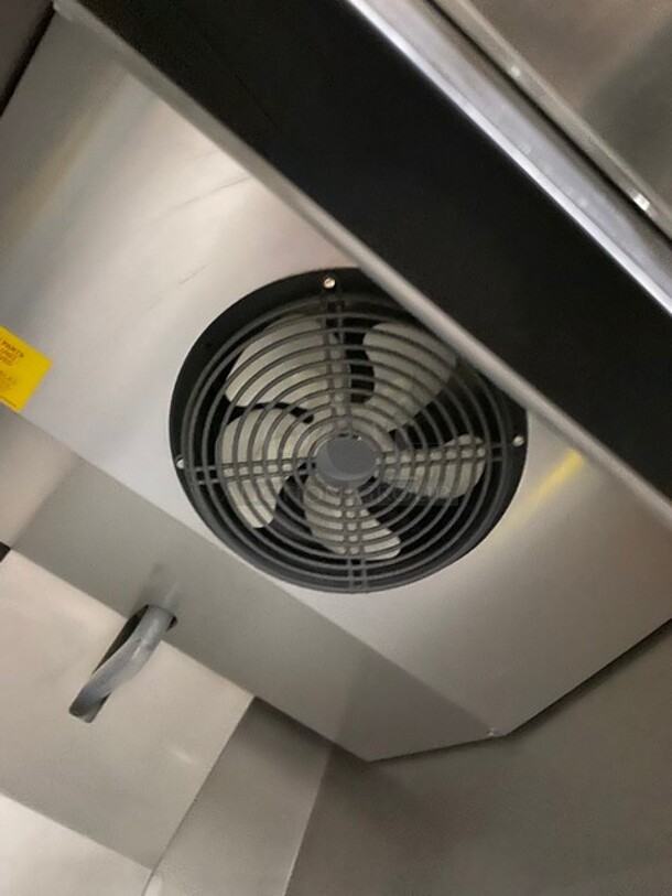 LATE MODEL! 2022 Asber Commercial Single Door Reach In Freezer! All Stainless Steel! On Casters! MODEL ARF23HFHC SN:8102673343 115V 1PH - Image 7 of 9