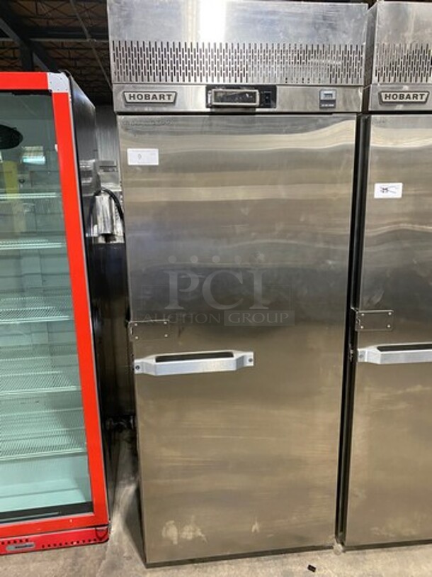 WOW! NEW! NEVER USED! OUT OF THE BOX! Hobart Commercial Electric Powered Single Door Roll In Rack Proofer/ Warmer Holder/ Hot Food Storage! Solid Stainless Steel! Model: QESADHL SN: 321068377 120/208V 60HZ 1 Phase - Image 1 of 7