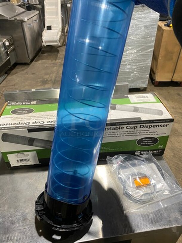 NEW! IN THE BOX! San Jamar Adjustable Fit Cup Dispenser! 2x Your Bid! - Image 6 of 7