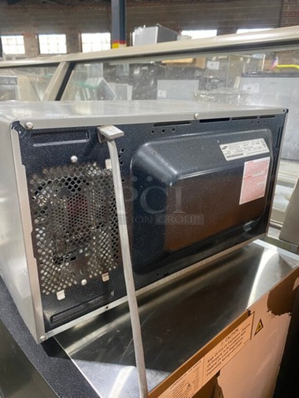 2017 Samsung Countertop Microwave Oven! Model: MS14K6000AS SN: 0ATG7WDJ205583W 120V! Working! - Image 4 of 8