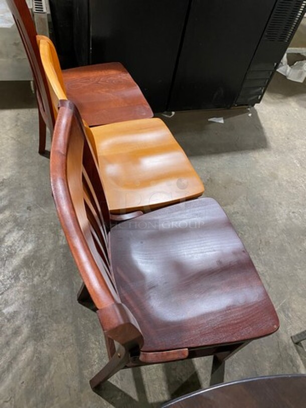 Brand New! Assorted Full Solid Wood Dining Chair! 3 X Your Bid! - Image 4 of 7