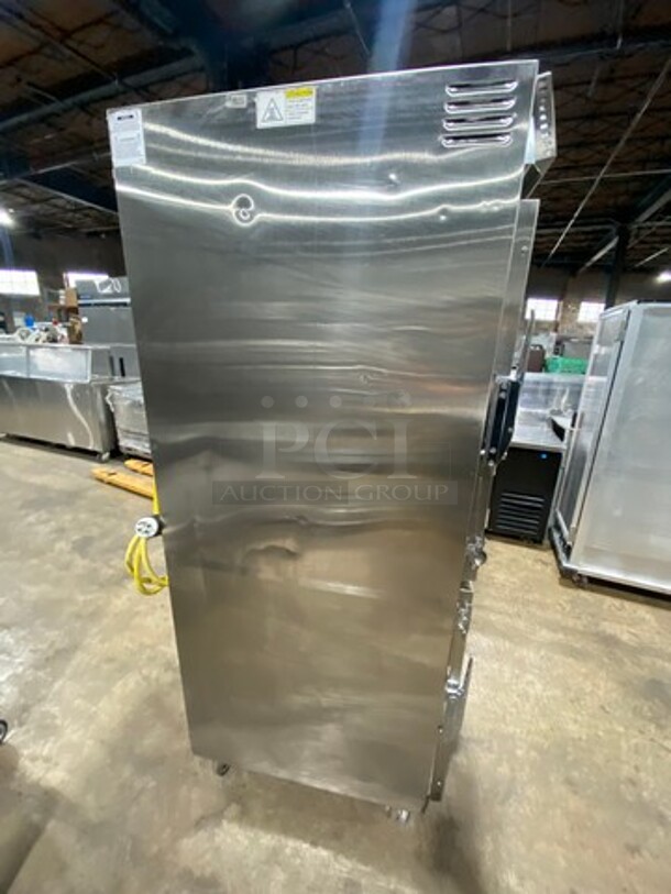 Cres Cor Commercial Electric Powered Split Door Roast-N-Hold Oven! All Stainless Steel! On Casters! Model: RO151FUA12DE4803Z SN: IBIJ0005120854 480V 60HZ 3 Phase - Image 2 of 9