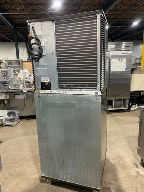 Manitowoc Commercial Ice Maker Machine! With Commercial Ice Bin! All Stainless Steel! On Legs! Model: IYT1200A261 SN: 1120386769! 208/230V 60HZ 1 Phase! - Image 3 of 7