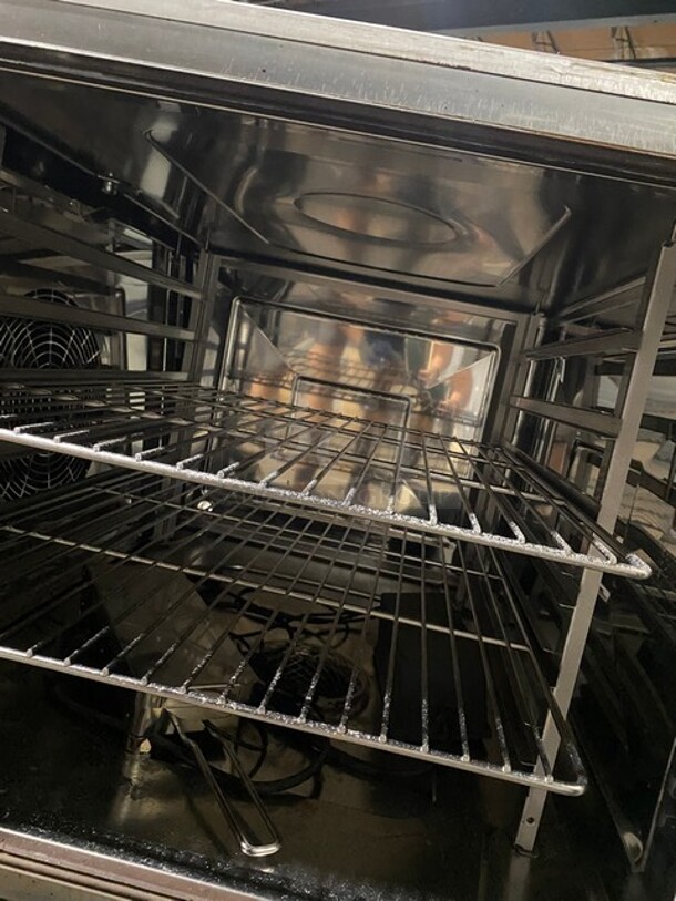 BEAUTIFUL! 2021 LATE MODEL!  Rational Commercial Electric Powered iCombi Pro Combitherm Convection Oven! With View Through Door! All Stainless Steel! Model: LM100CE.AXXXX. - Image 6 of 7