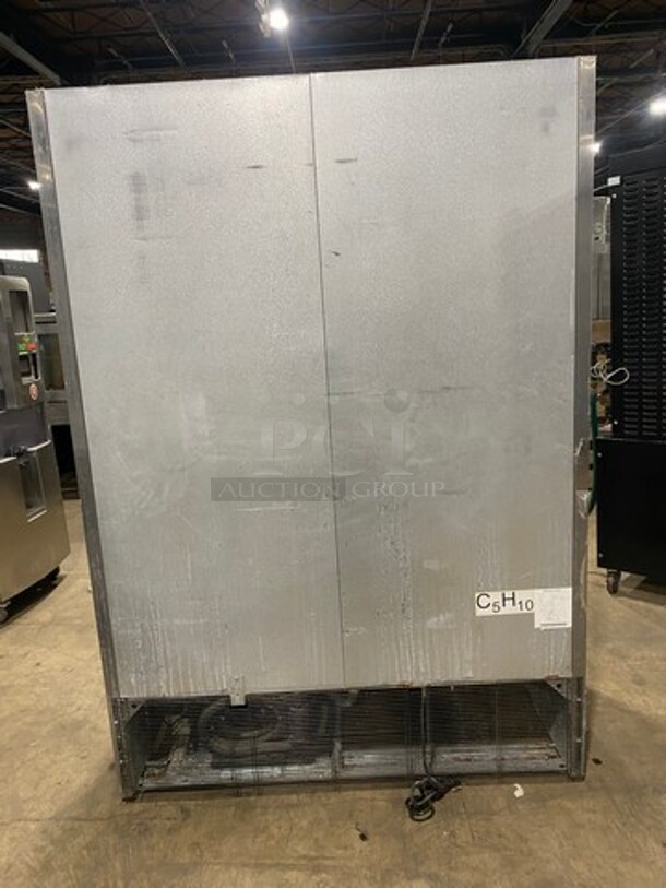 2017 ATOSA ALL STAINLESS-STEEL 2 Door Reach In Cooler! Model MBF8507 Serial MBF8507AUS100317051100C40006! 115V/60HZ/1 Phase - Image 3 of 6