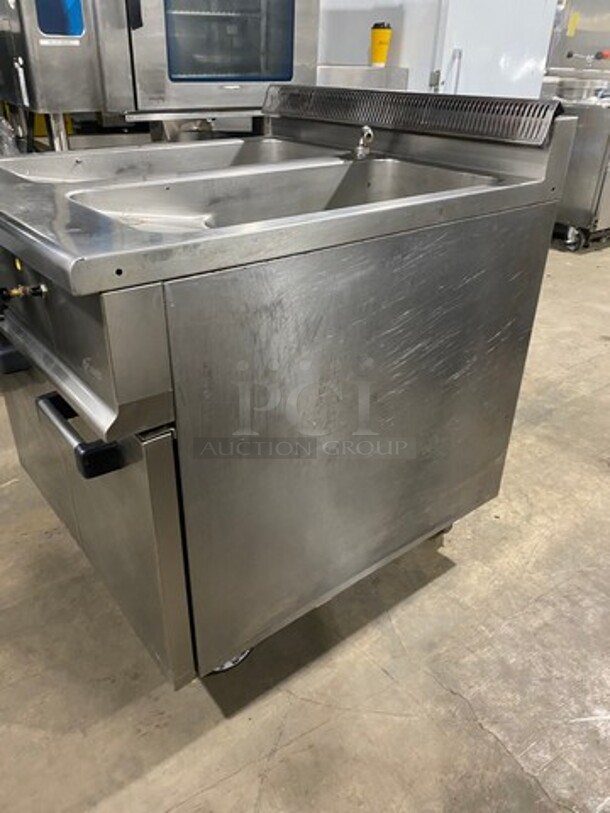 2012 Axis Commercial Natural Gas Powered 2 Bay Pasta Cooker! All Stainless Steel! On Casters! Model: AXDPG SN: GMF059 - Image 2 of 10