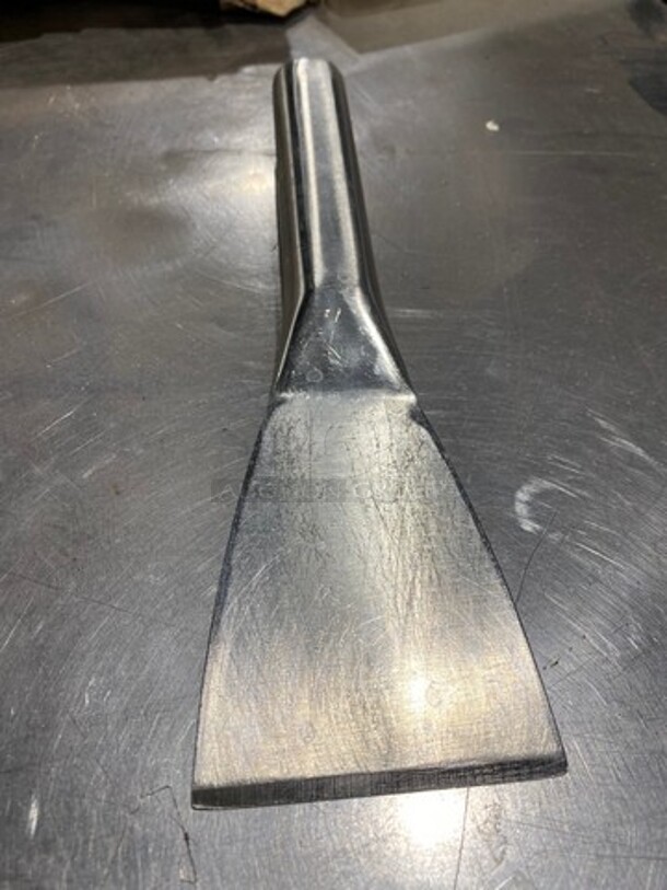 ALL ONE MONEY! Rolled Ice Cream Scraper! All Stainless Steel! - Image 3 of 5