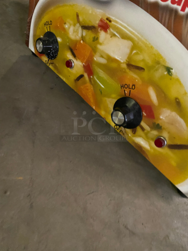 Duke Commercial Countertop 2 Bay Food Warmer! Stainless Steel! Model: CSW2TAM SN:  120V 60HZ 1 Phase - Image 6 of 8