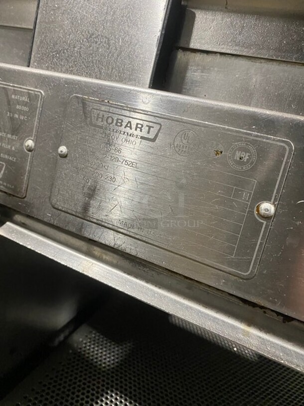 FAB! Hobart Commercial Heavy Duty Conveyor Dishwasher! On Legs! All Stainless Steel! Model: CRS66 SN: 12129752EL 200/230V 60HZ 3 Phase - Image 10 of 12