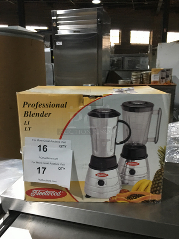 IN THE BOX! Fleetwood Commercial Professional Blender!